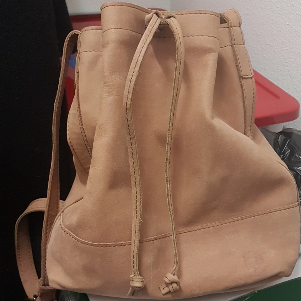 Leather purse. Locally made in Venice Beach